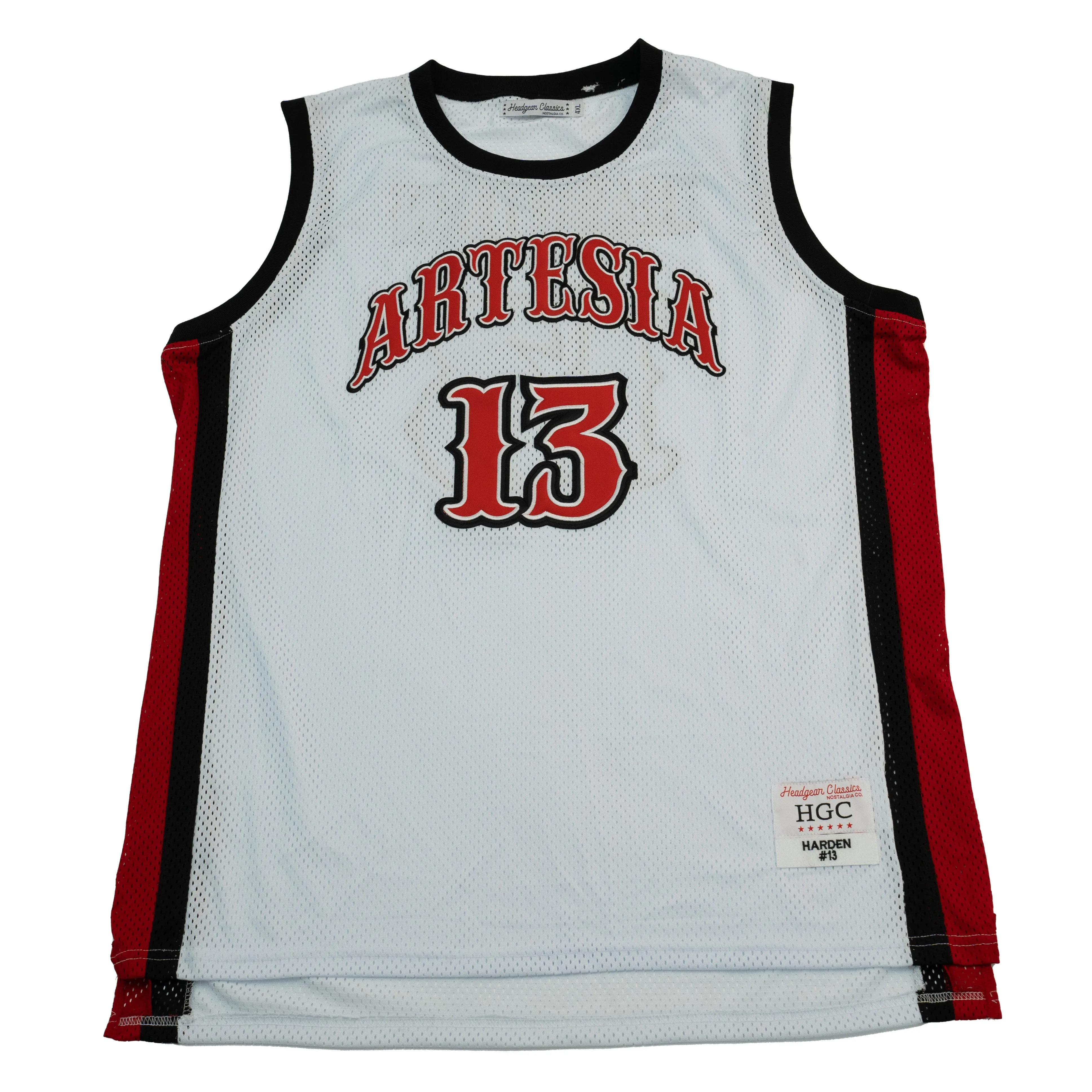 ARTESIA JAMES HARDEN ALTERNATE RED BASKETBALL JERSEY