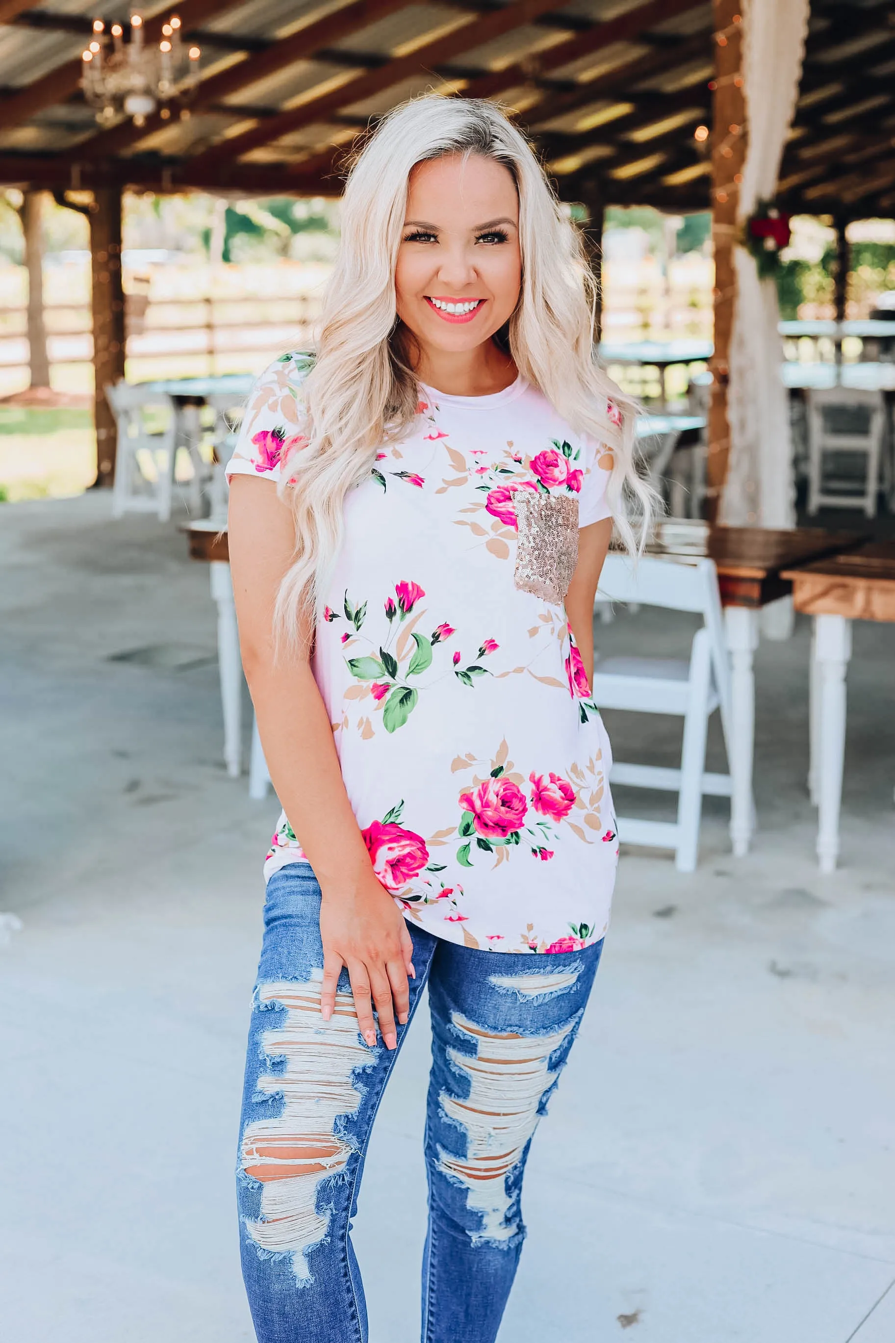 Bloom Like A Flower Top