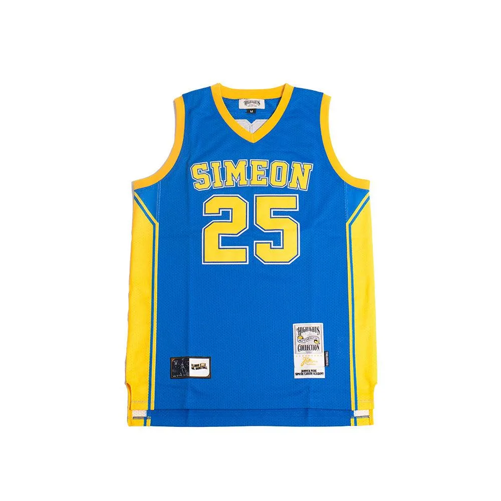 DERRICK ROSE SIMEON HIGH SCHOOL BASKETBALL JERSEY