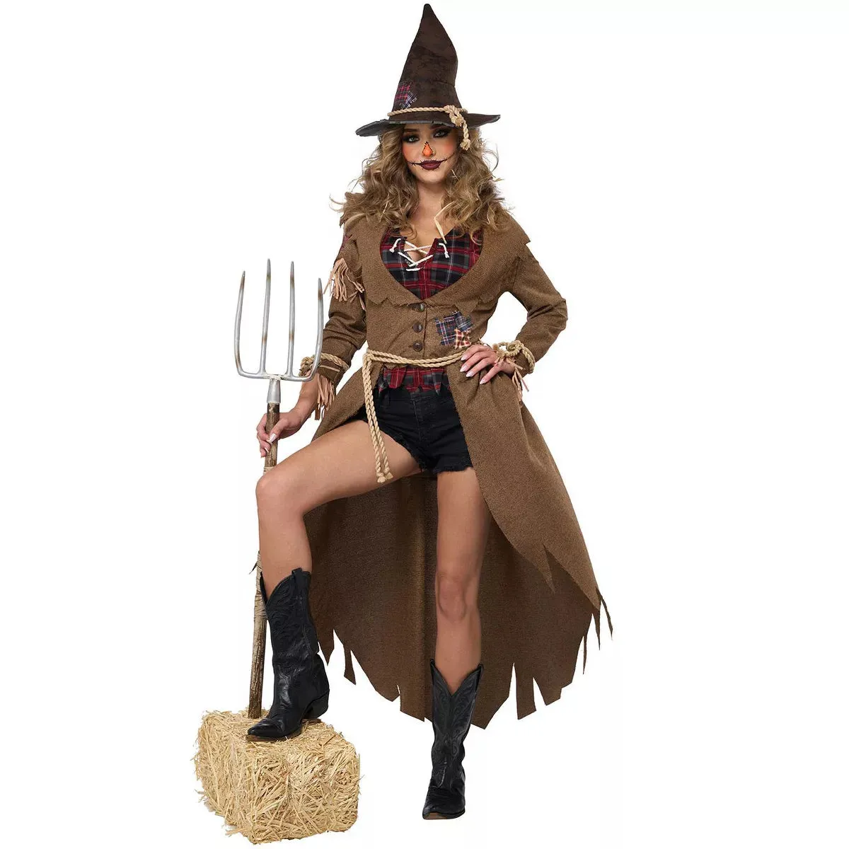 Harvest Hottie Scarecrow Womens Costume