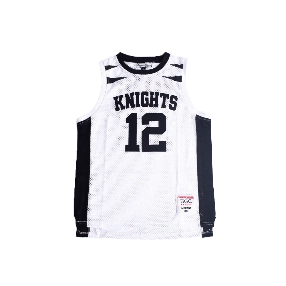 JA MORANT YOUTH HIGH SCHOOL BASKETBALL JERSEY (WHITE)