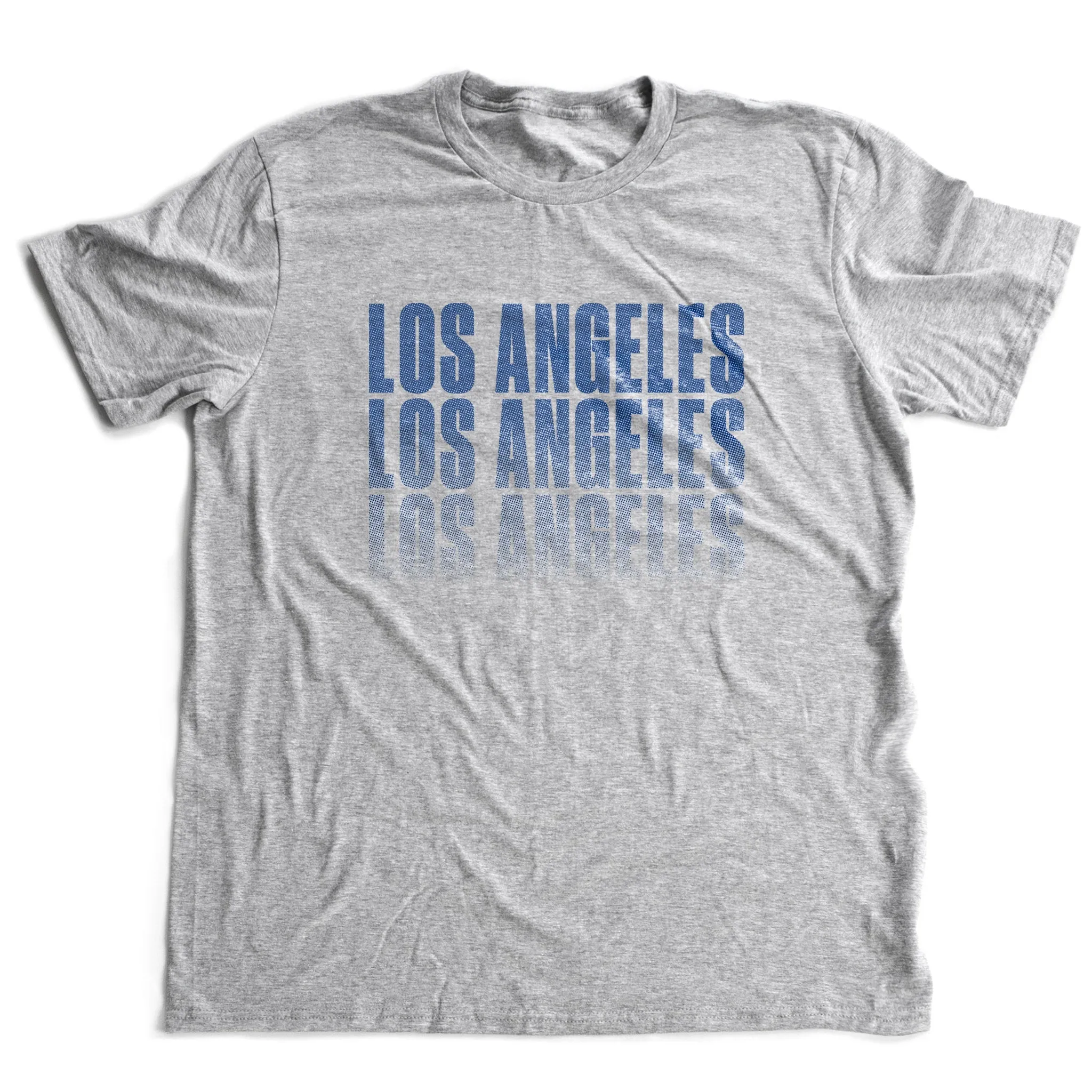 Los Angeles Benday Fade — Premium Unisex Short-Sleeve T-Shirt