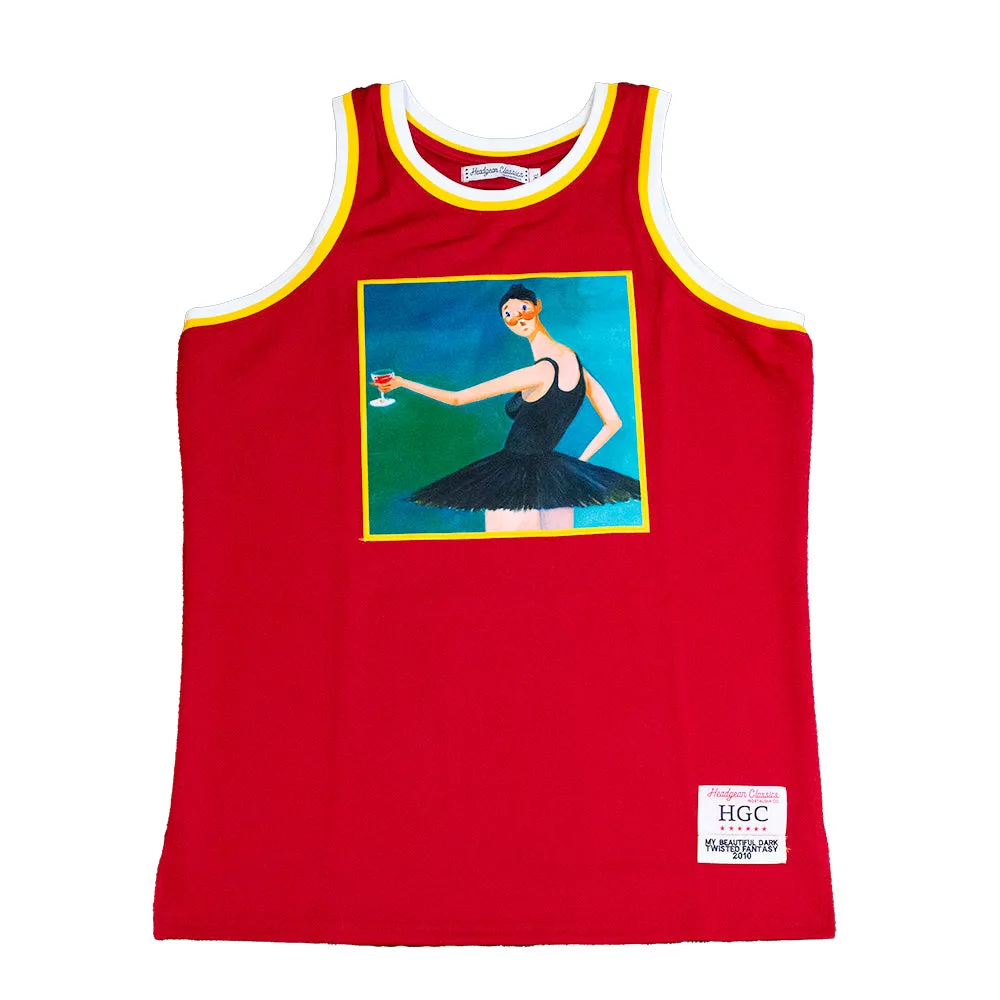 MBDTF RED BASKETBALL JERSEY