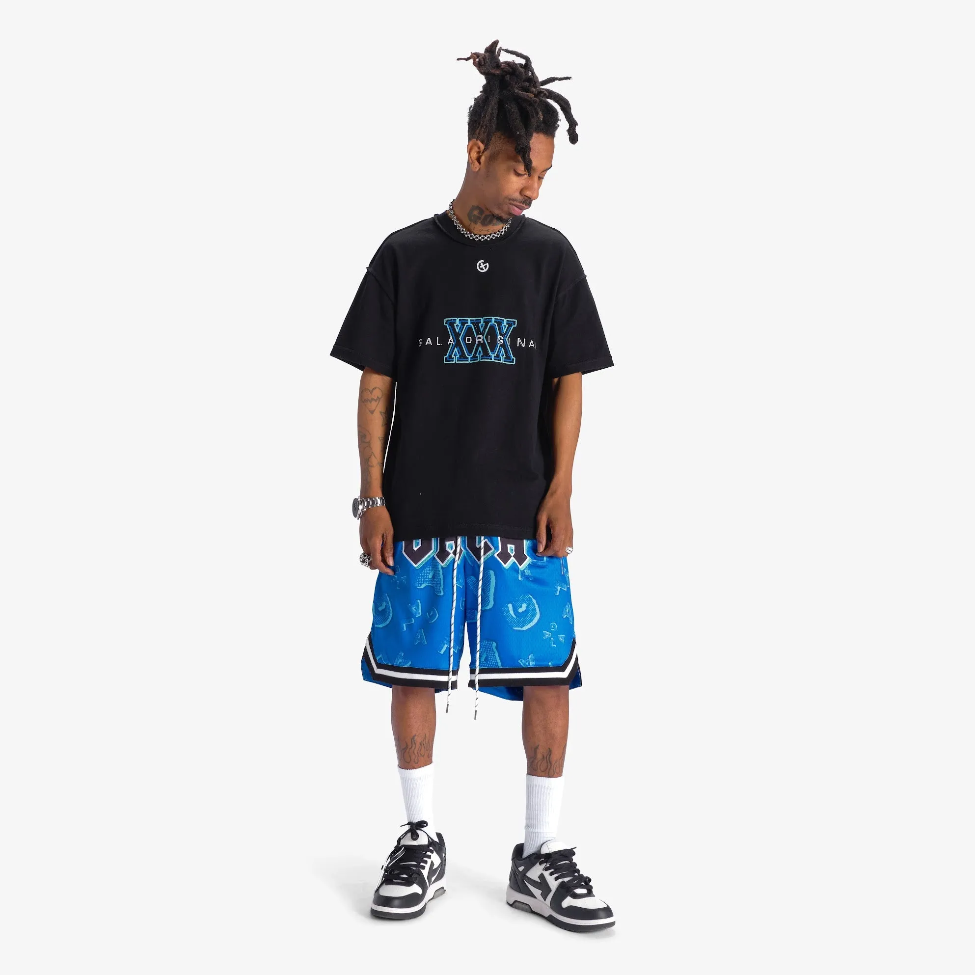 "BABYLON" MESH SHORTS (ROYAL BLUE)