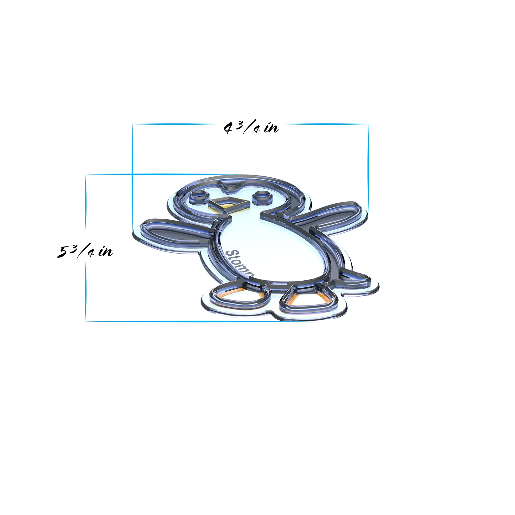 Stompgrip - Polly Stomp Pad : 3D Collection