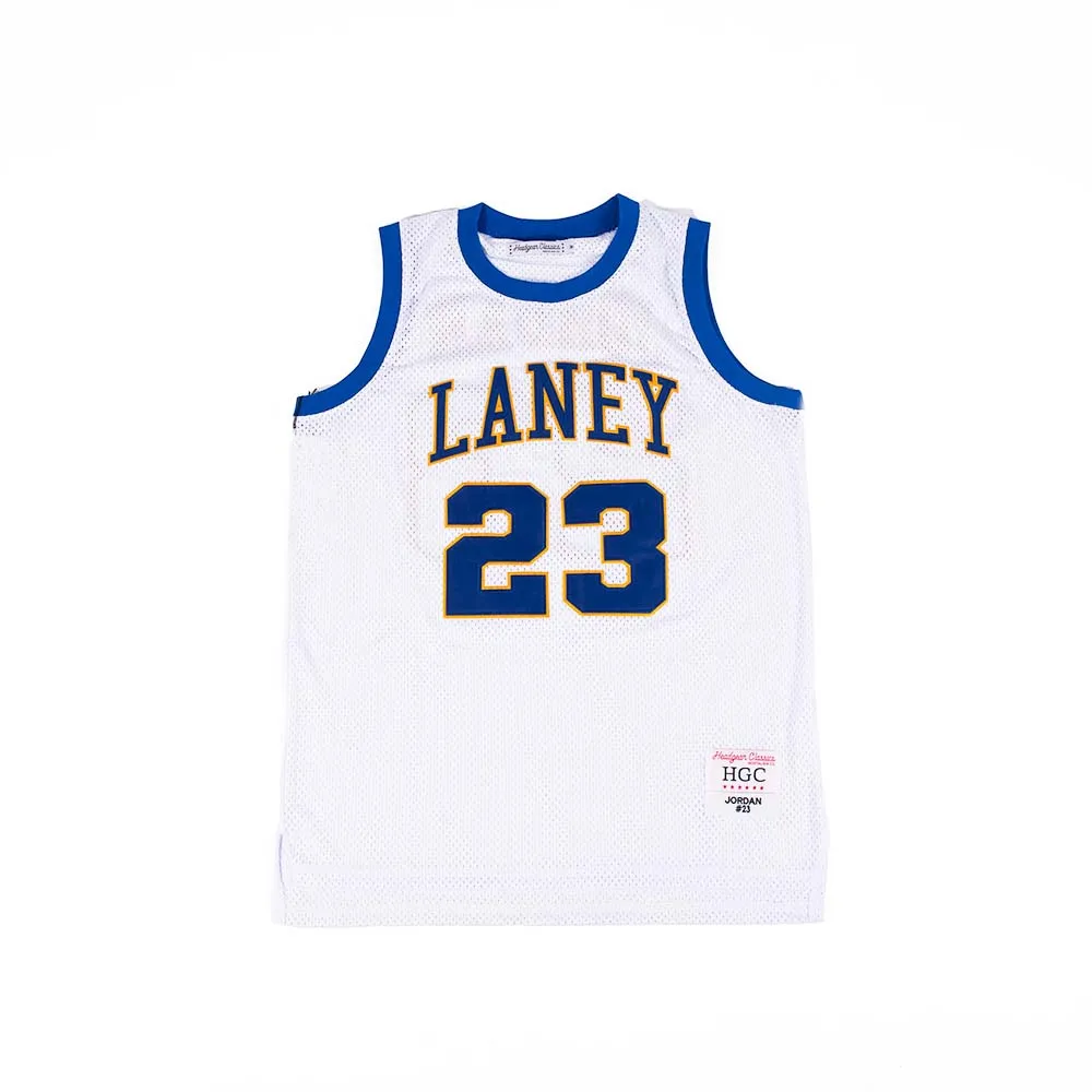 YOUTH MICHAEL JORDAN LANEY HIGH SCHOOL BASKETBALL JERSEY (WHITE)